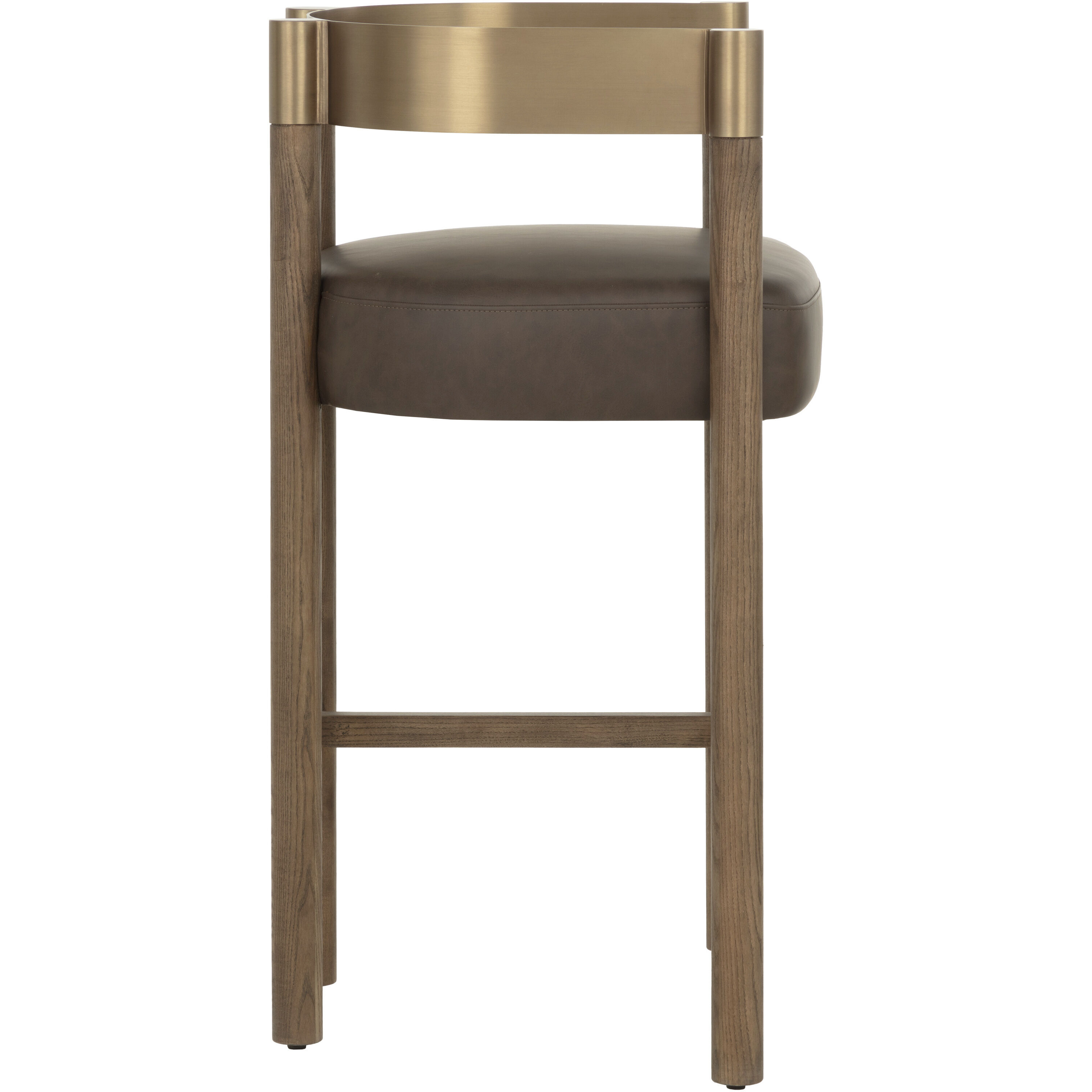 Manolo 39.25 inch Eglinton Espresso Barstool